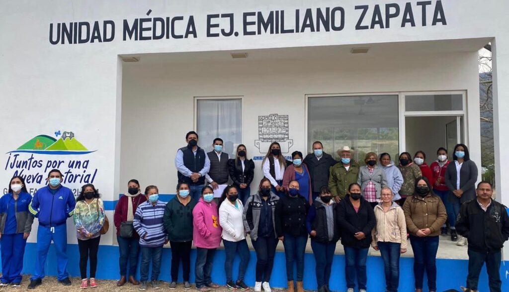 Hoy se da inicio a las consultas médicas en la casa de salud del ejido Emiliano Zapata