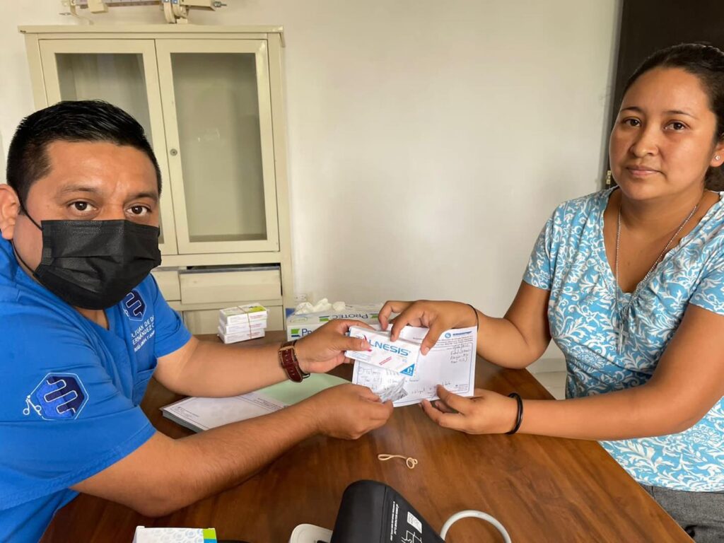 Seguimos otorgando atención médica a todo aquel que lo necesite, en esta ocasión fue en el poblado 601