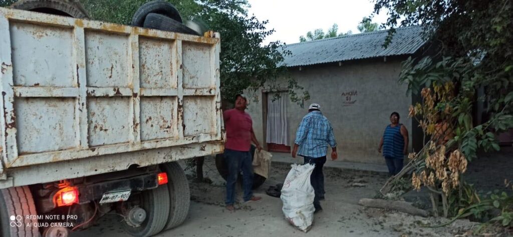 Se continúa con la descacharrizacion en el municipio