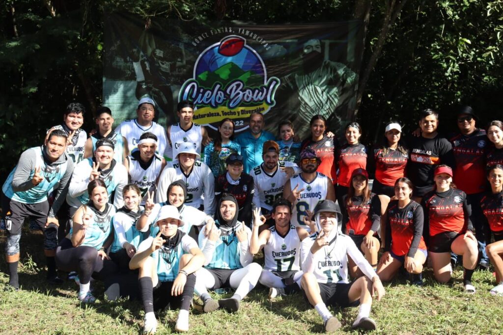 Muy contento porque hoy concluimos con éxito el torneo Cielo Bowl