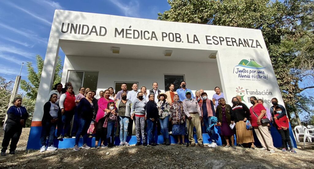 Con el compromiso de siempre hacia cuidado de la salud de todos los habitantes del municipio, inauguramos hoy con mucha emoción la unidad médica equipada en el poblado La Esperanza.
