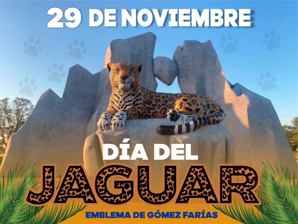 En este día especial, conmemoramos el símbolo de fuerza y valentía que representa el jaguar, emblema de nuestro Gómez Farías