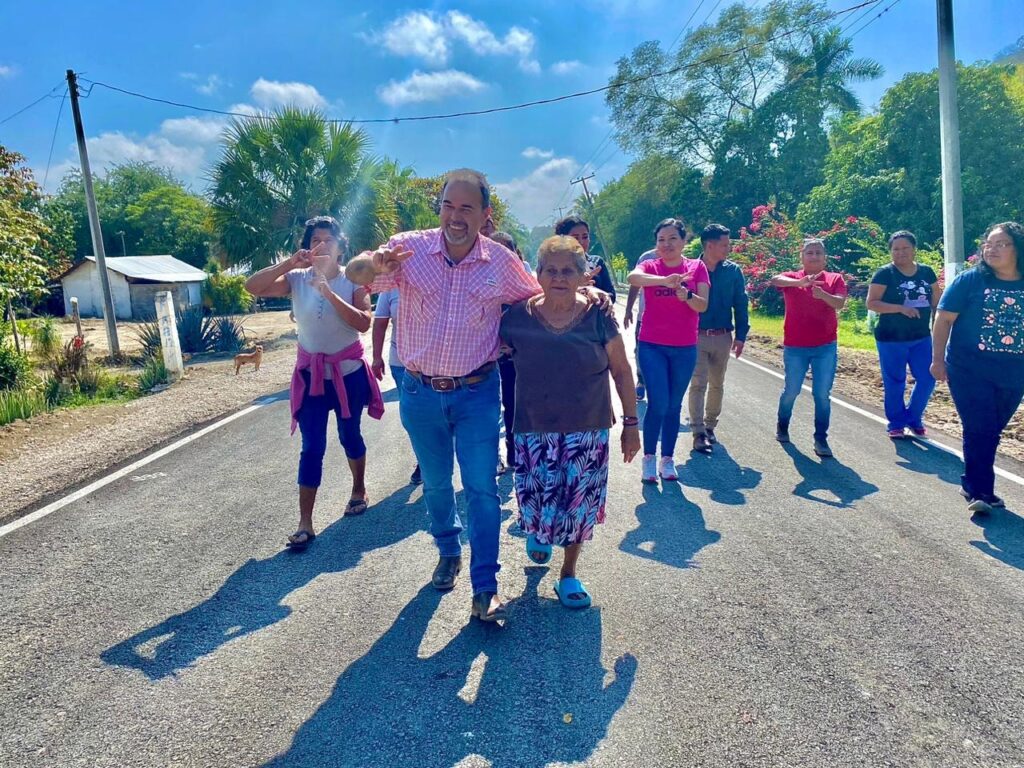 Con esta gestión que realizamos ante Gobierno del Estado agradecemos esta obra para beneficio de este municipio