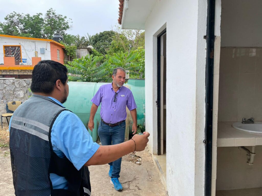 De la mano de lo compañeros de COEPRIS revisamos y verificamos los espacios habilitados como albergues ante las inclemencias del tiempo