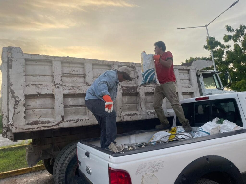 Continuamos con los trabajos de Descacharrizacion y fumigación