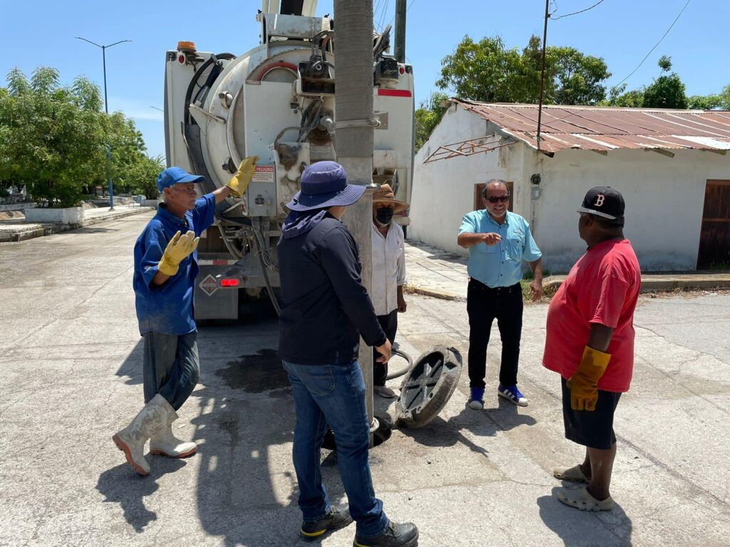 Hoy arrancamos el desazolve de los pozos de drenaje