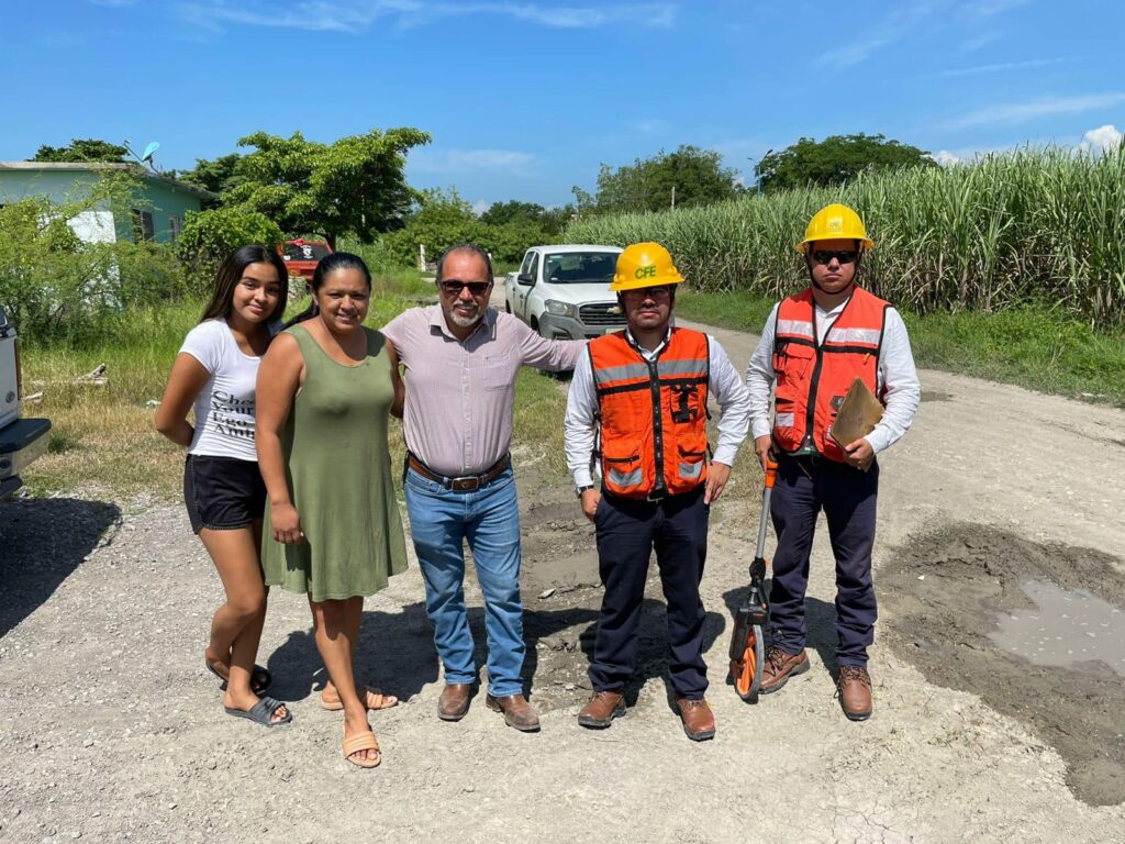 Está mañana visitamos la colonia Integración Familiar