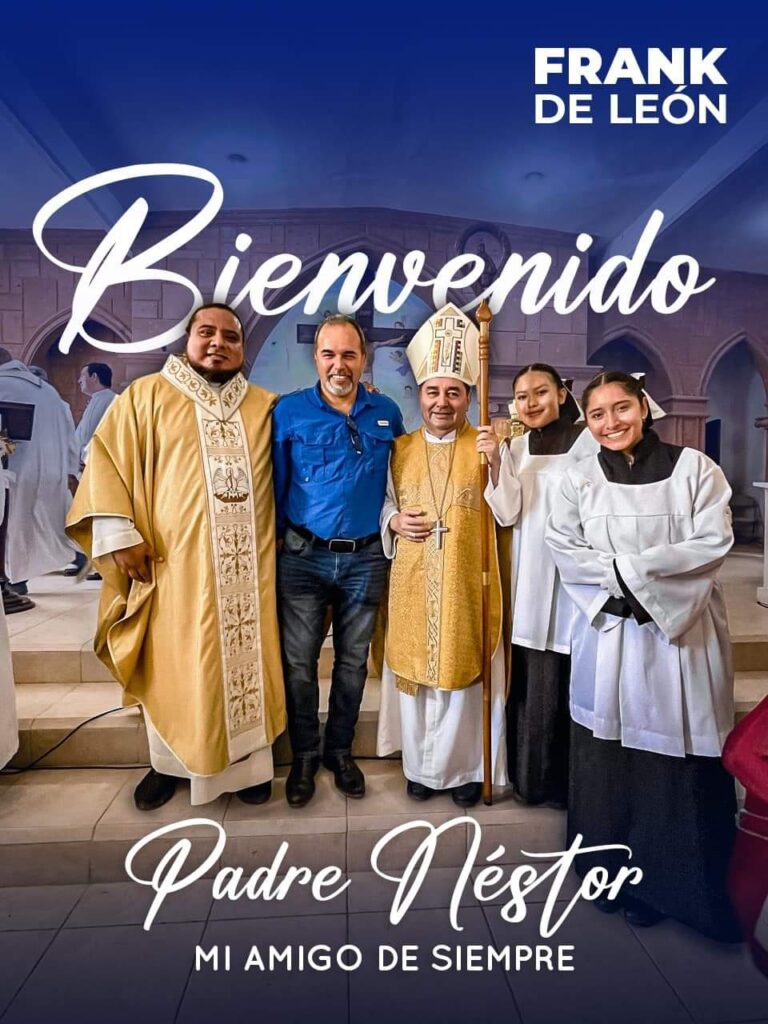 ¡Bienvenido a nuestra comunidad padre Néstor Javier López Rodríguez!