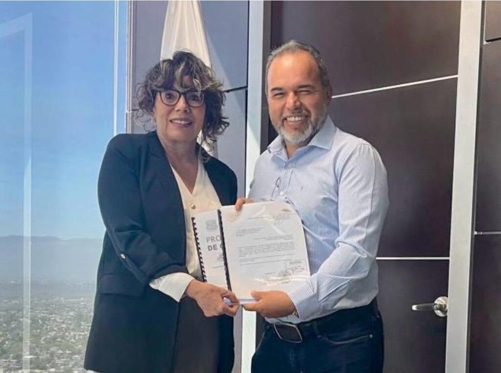 El alcalde Frank de León en conjunto con la Secretaria de Bienestar Social de Tamaulipas trabajan por nuevos proyectos para Gómez Farías