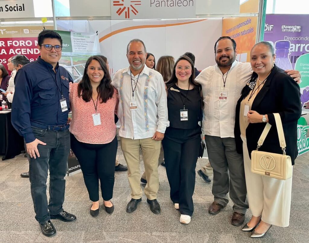 Feliz y contento de saludar a la coordinadora y a su equipo de Fundación Pantaleon, en el 1er Foro Nacional Agenda 2030-MX, en Ciudad Madero