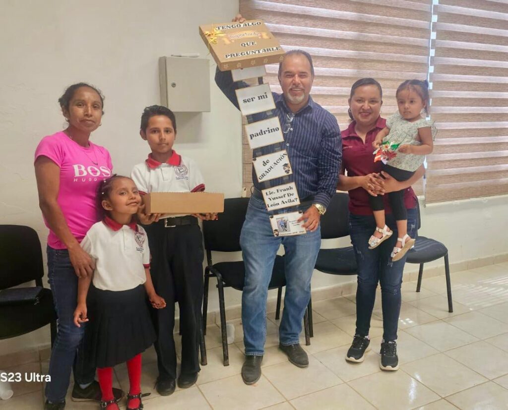 Con gran gusto, aceptamos apadrinar la generación de la escuela primaria Art. 3ero Constitucional del Ejido Alta Cima