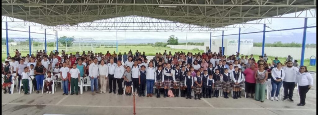 La educación es la solución de muchos problemas, por eso, en Gómez Farías no pararemos de impulsarla