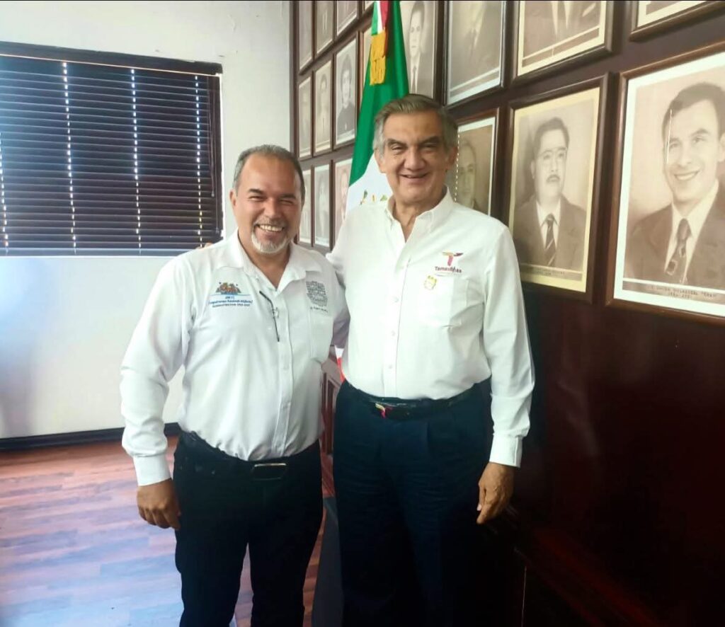 Acude el alcalde Frank de León a la reunión de seguridad encabezada por el Gobernador Américo Villarreal