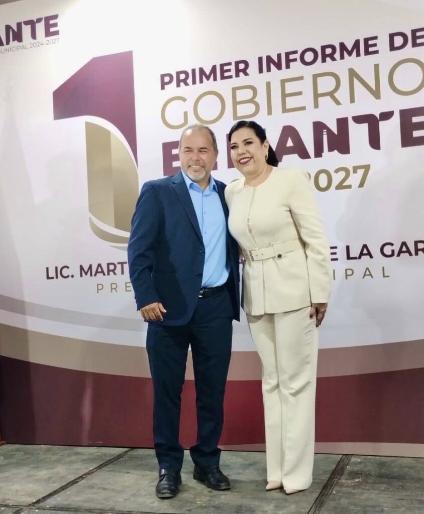 En horabuena a la alcaldesa del municipio vecino del El Mante Patty Chio, por rendir su primer informe de gobierno