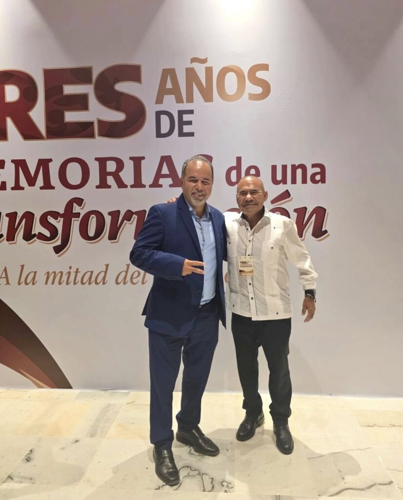 Presentes en el tercer informe del gobernador Américo Villarreal