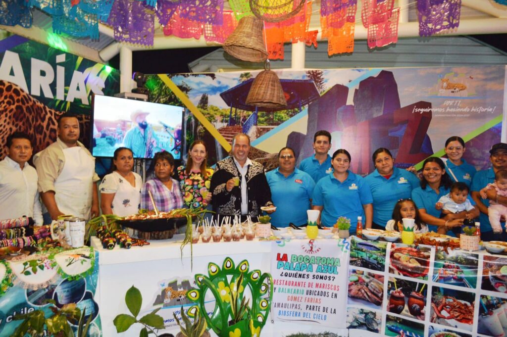 En la Feria Tamaulipas tuvimos una tarde de degustación gastronómica, donde mostramos los mejores platillos que Gómez Farías tiene para probar