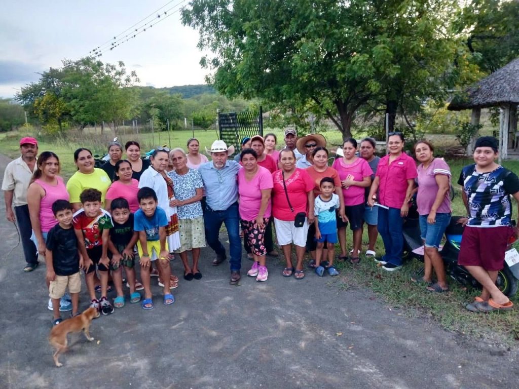 ¡Ejido Américo, siempre en acción!